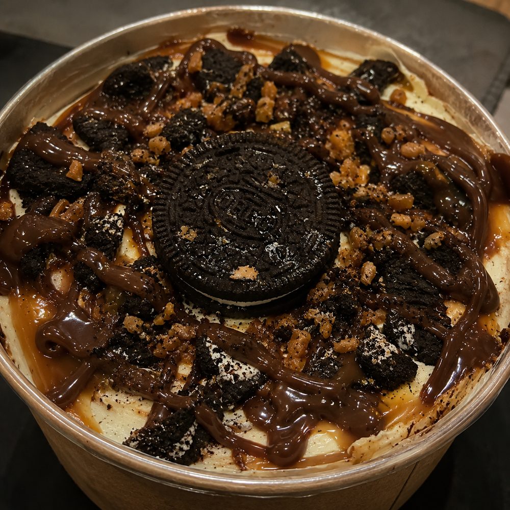 Tiramisu Oreo maison dessert64, nappage chocolat